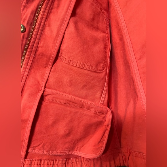 Talbots Cotton Twill Field Utility Jacket | Size Small Petite - Picture 6 of 10